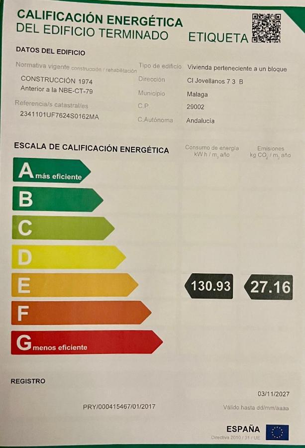 Galvez Flat, At Principal Railway Station In Malaga Apartment Екстериор снимка
