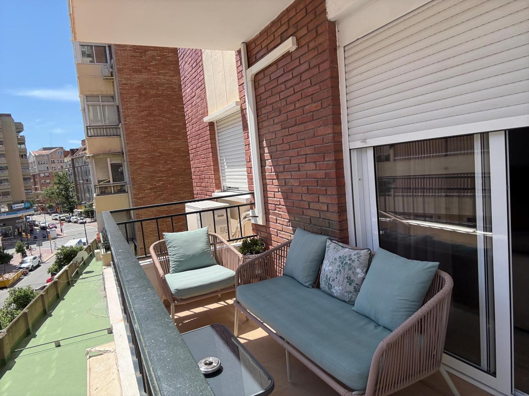Galvez Flat, At Principal Railway Station In Malaga Apartment Екстериор снимка